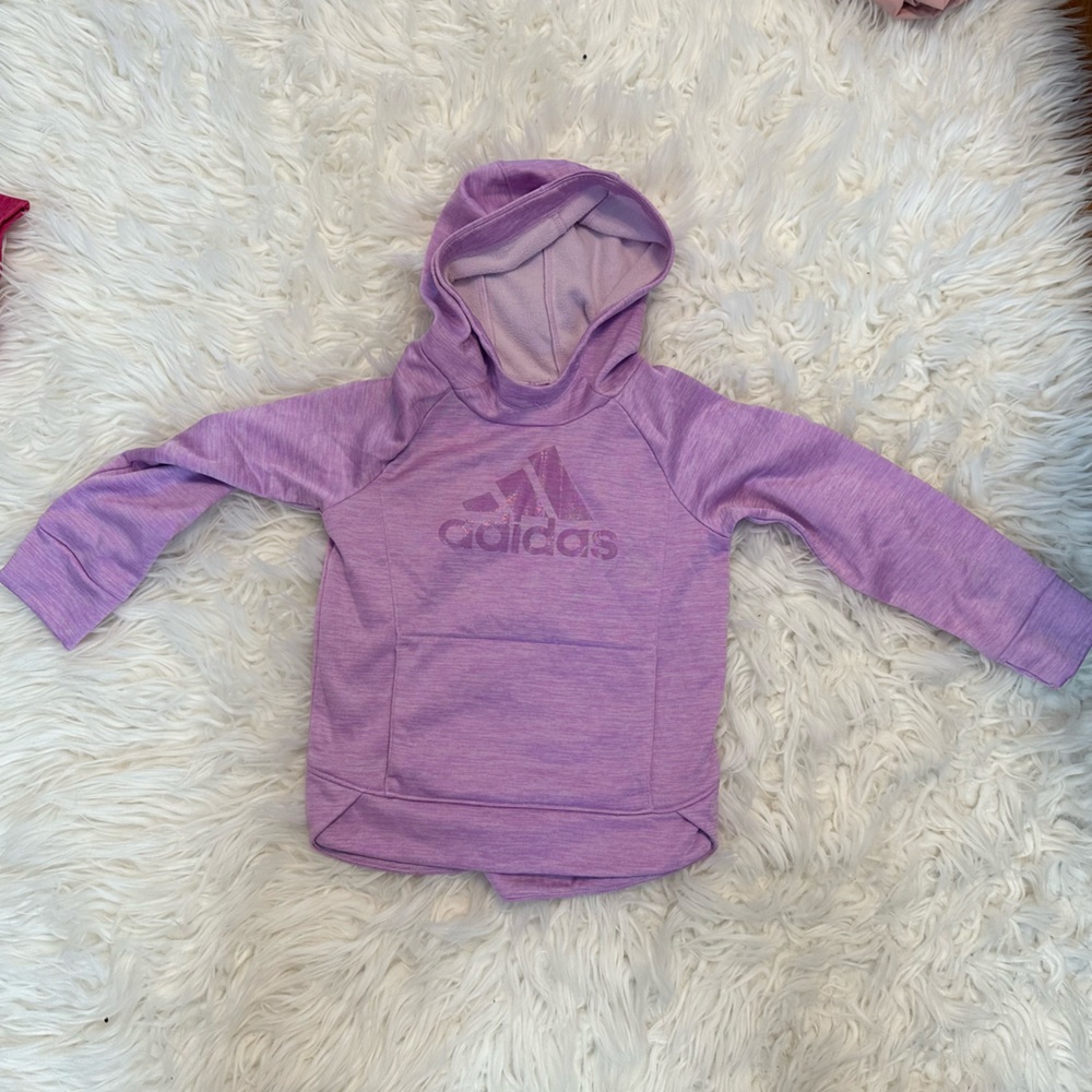 Adidas 4T Girls Sport Hoodie in Lilac